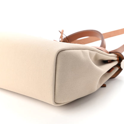 Hermes Vache Hunter Criss Viking Herbag Zip Retourne 31 PM Beton Fauve 7 of 10