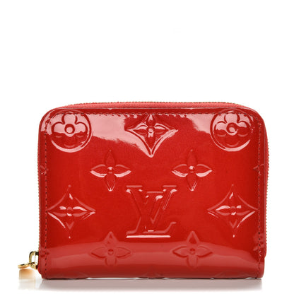 Louis Vuitton Vernis Zippy Coin Purse Cherry 1 of 7
