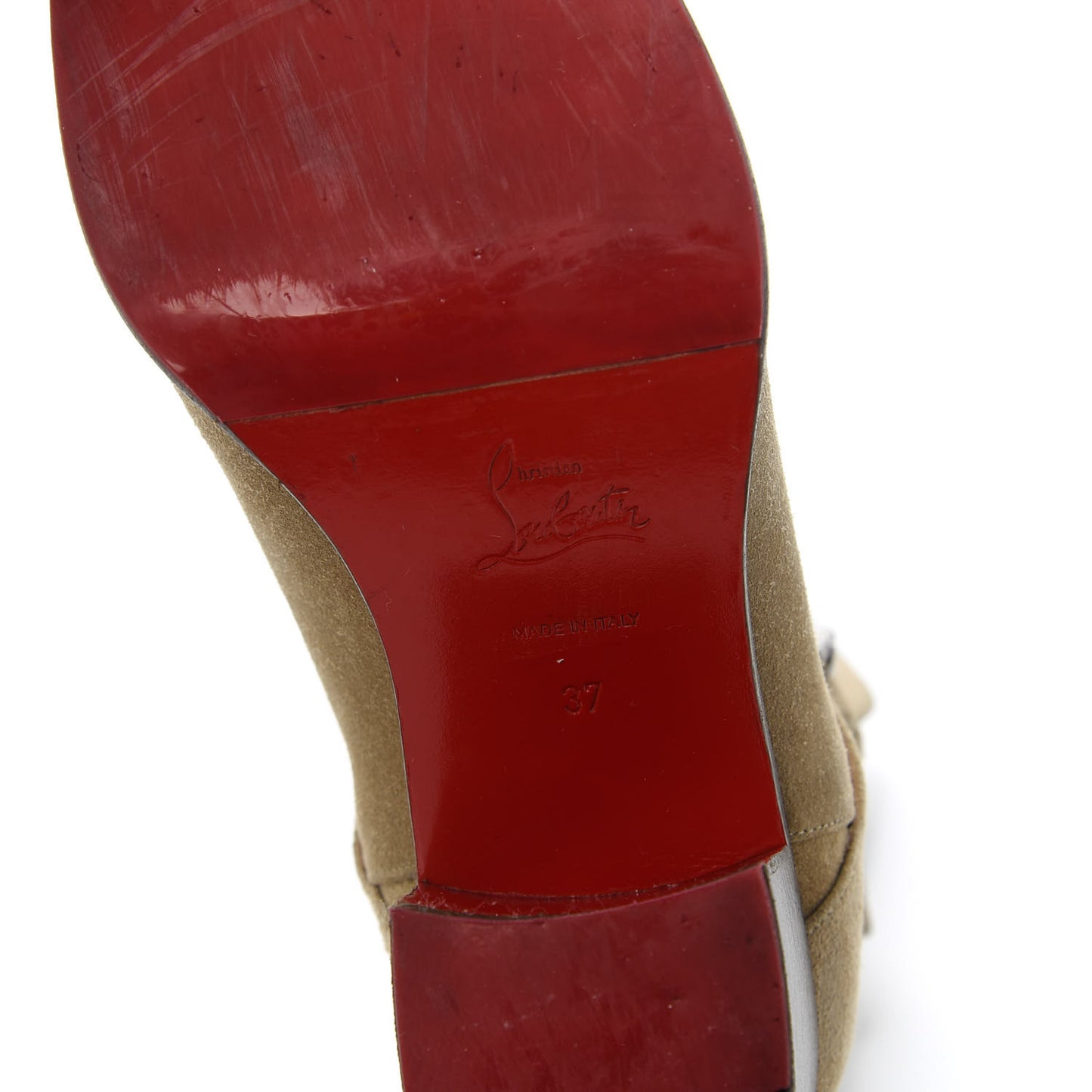 Suede Karistrap 70 Ankle Boots 37 Camel