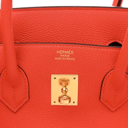 Hermes Togo Birkin 35 Capucine 6 of 10