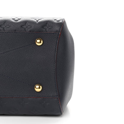 Louis Vuitton Empreinte Montaigne GM Marine Rouge 9 of 11