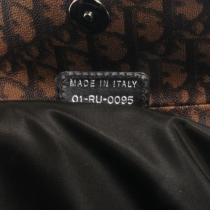 Christian Dior Monogram Romantique Trotter Flap Bag Brown 7 of 7