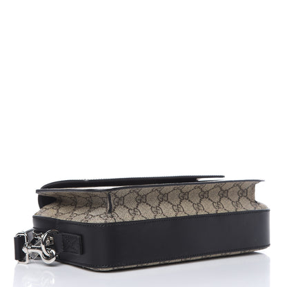 Gucci GG Supreme Monogram Mens Eden Wristlet Black 4 of 10