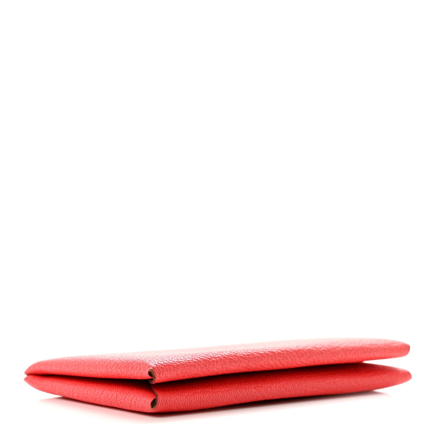 Chevre Mysore Verso Calvi Card Case Rose Texas Sienne