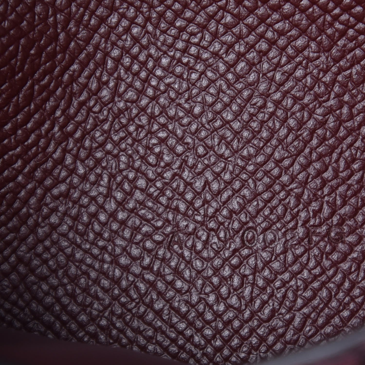 Hermes Epsom Medium Kelly Wallet Bordeaux 7 of 8