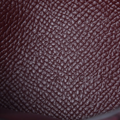 Hermes Epsom Medium Kelly Wallet Bordeaux 7 of 8