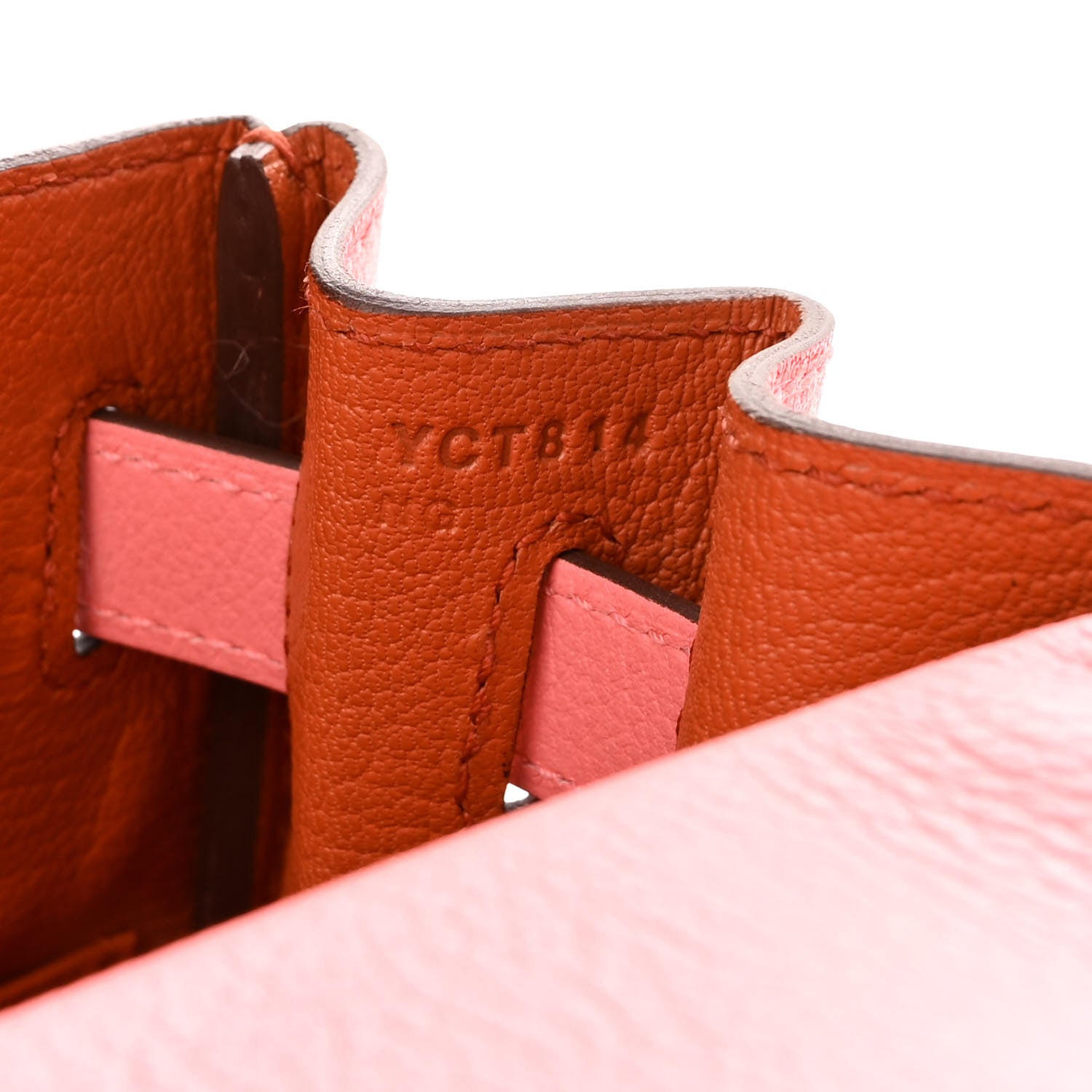 Hermes Evercolor Verso Kelly Retourne 28 Rose D'ete Terre Battue 7 of 10