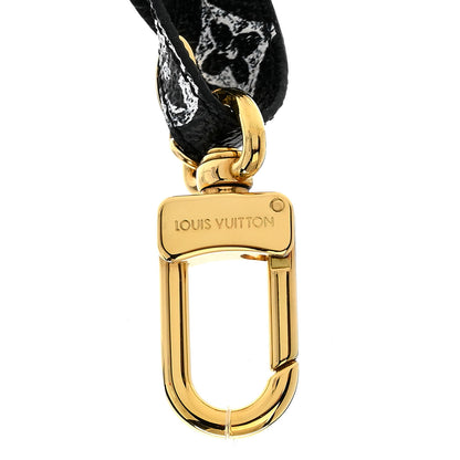 Louis Vuitton Catogram Flying Cat Bag Charm Key Holder Gold Black 5 of 6