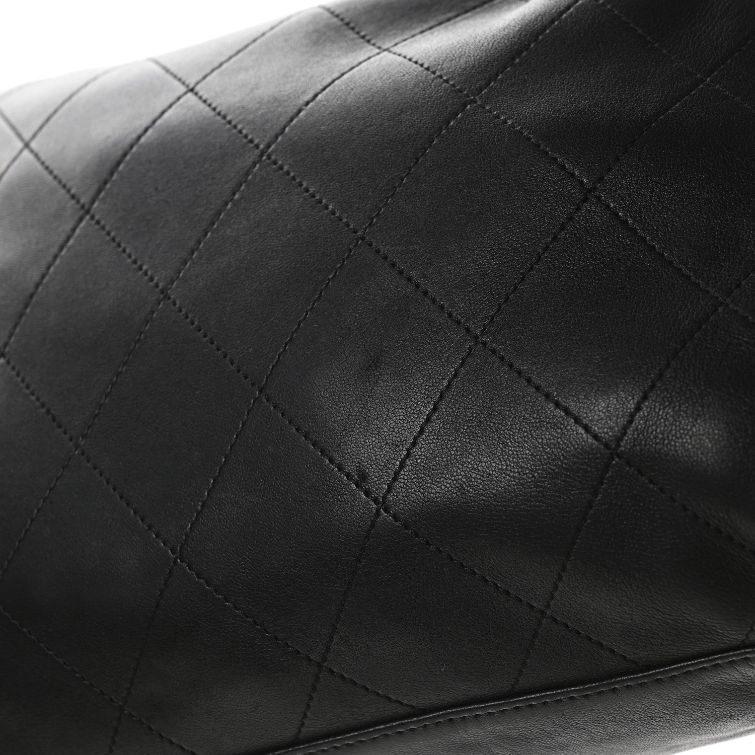 Chanel Lambskin Stitched Medium Ultimate Soft Tote Black 13 of 13