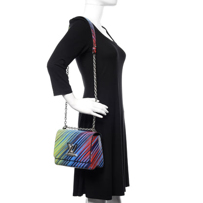 Louis Vuitton Epi Tropical Twist Shoulder Bag MM Vert Rouge 2 of 8