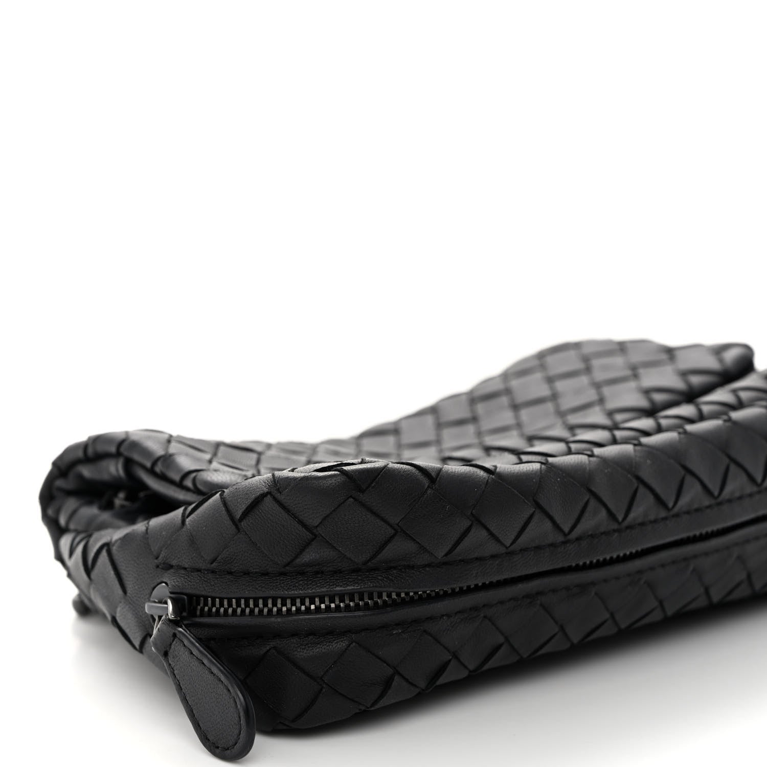 Bottega Veneta Nappa Intrecciato Mini Chain Messenger Black 9 of 10