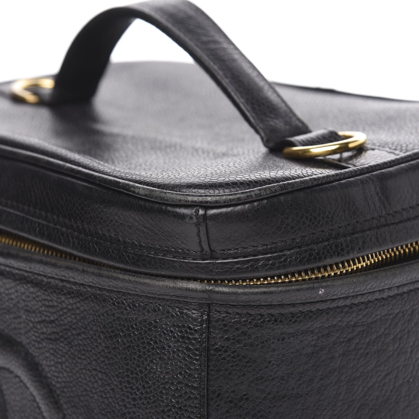 Caviar CC Vanity Train Case Black