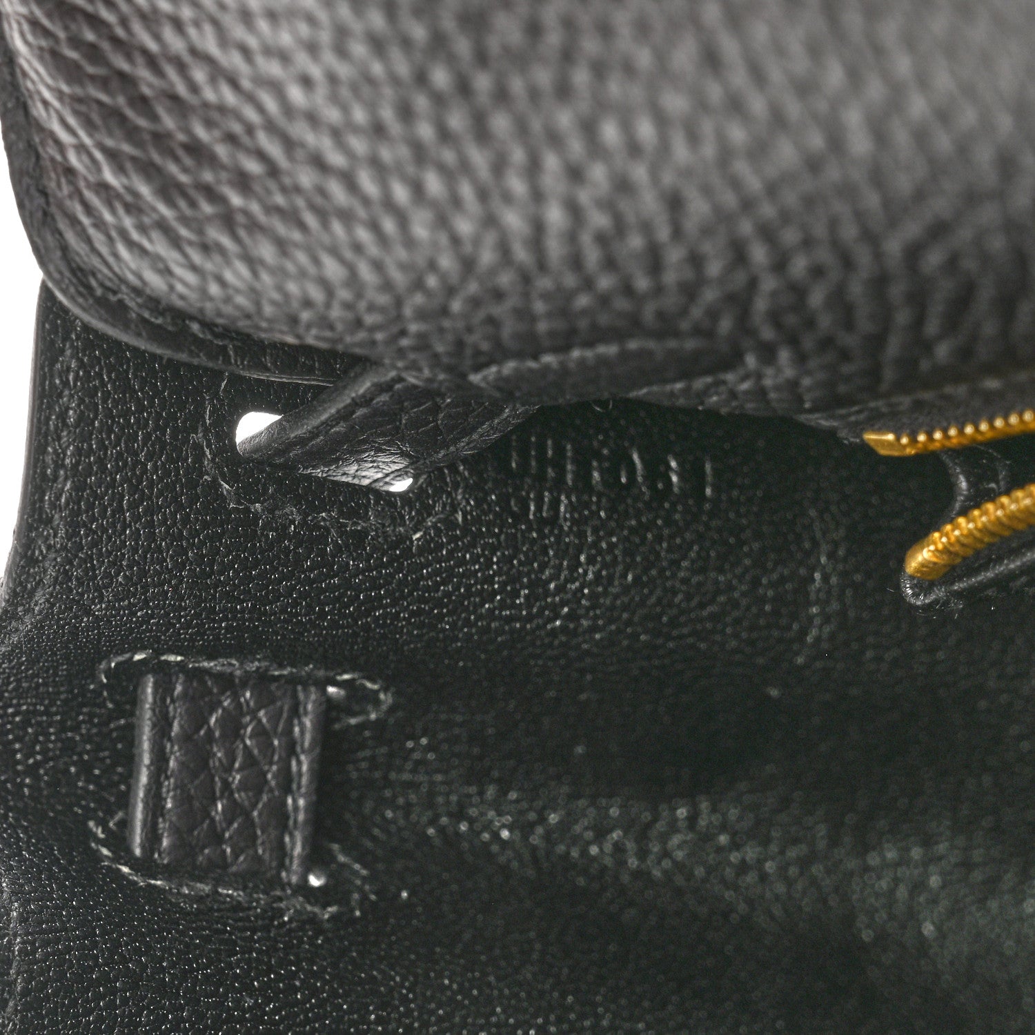 Hermes Togo Kelly Retourne 25 Black 7 of 11