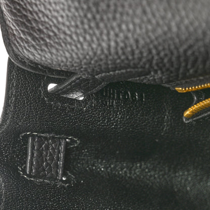 Hermes Togo Kelly Retourne 25 Black 7 of 11