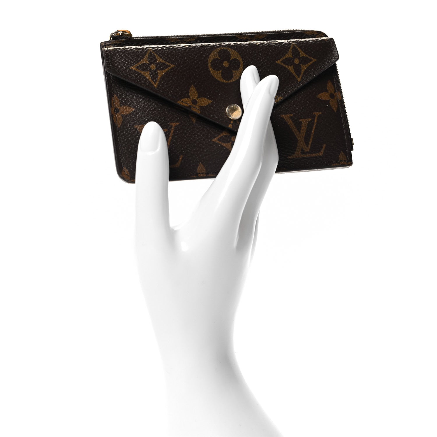 Louis Vuitton Monogram Recto Verso Card Holder Black 2 of 6