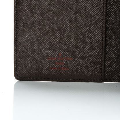 Louis Vuitton Damier Ebene Pocket Agenda Cover 6 of 6