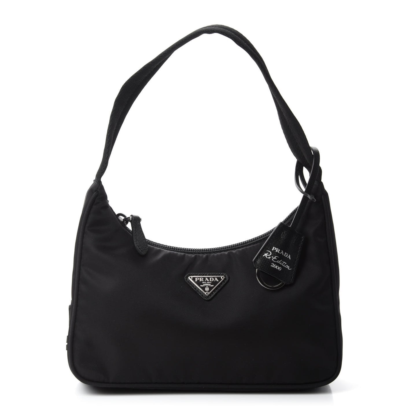 Tessuto Nylon Mini Re-Edition 2000 Bag Black