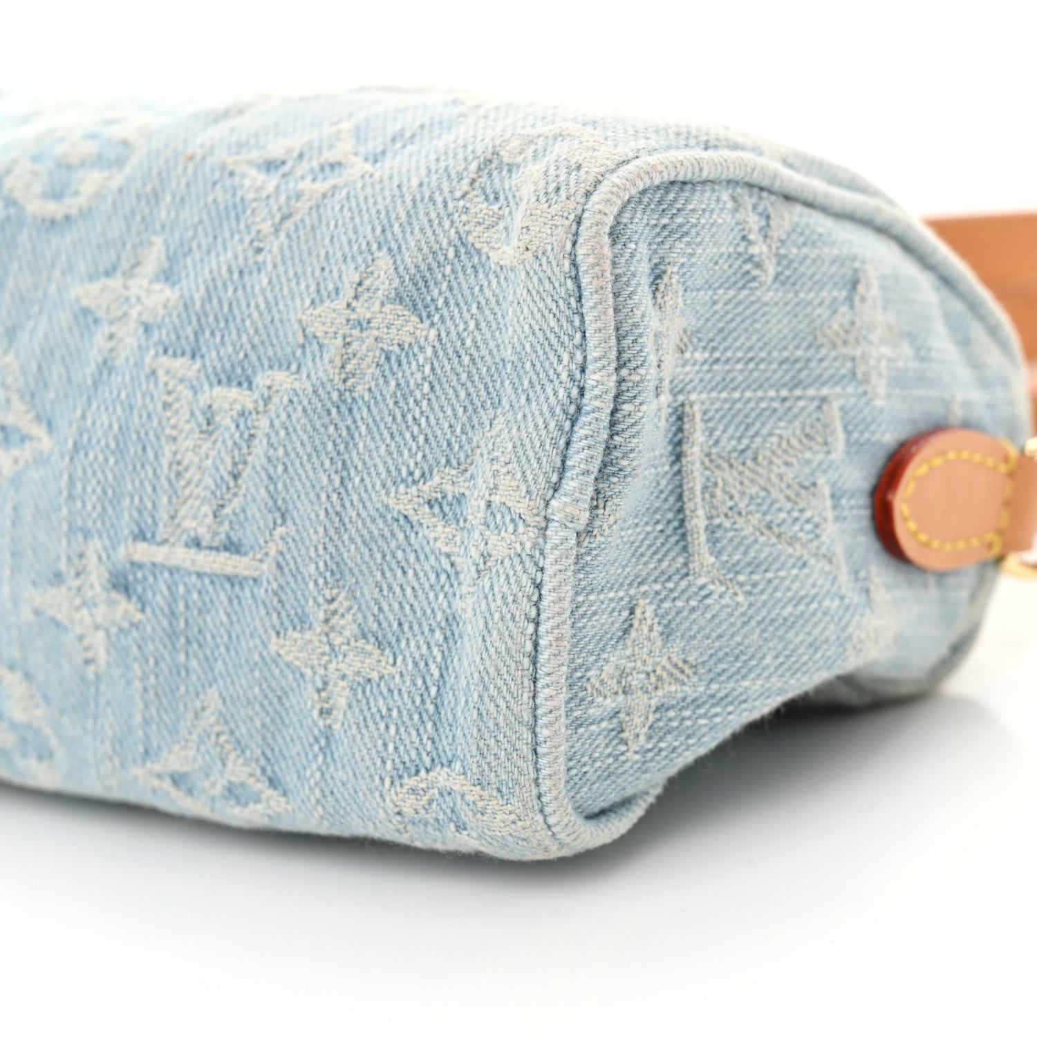 Louis Vuitton Monogram Denim Nano Speedy Sky Blue 9 of 9