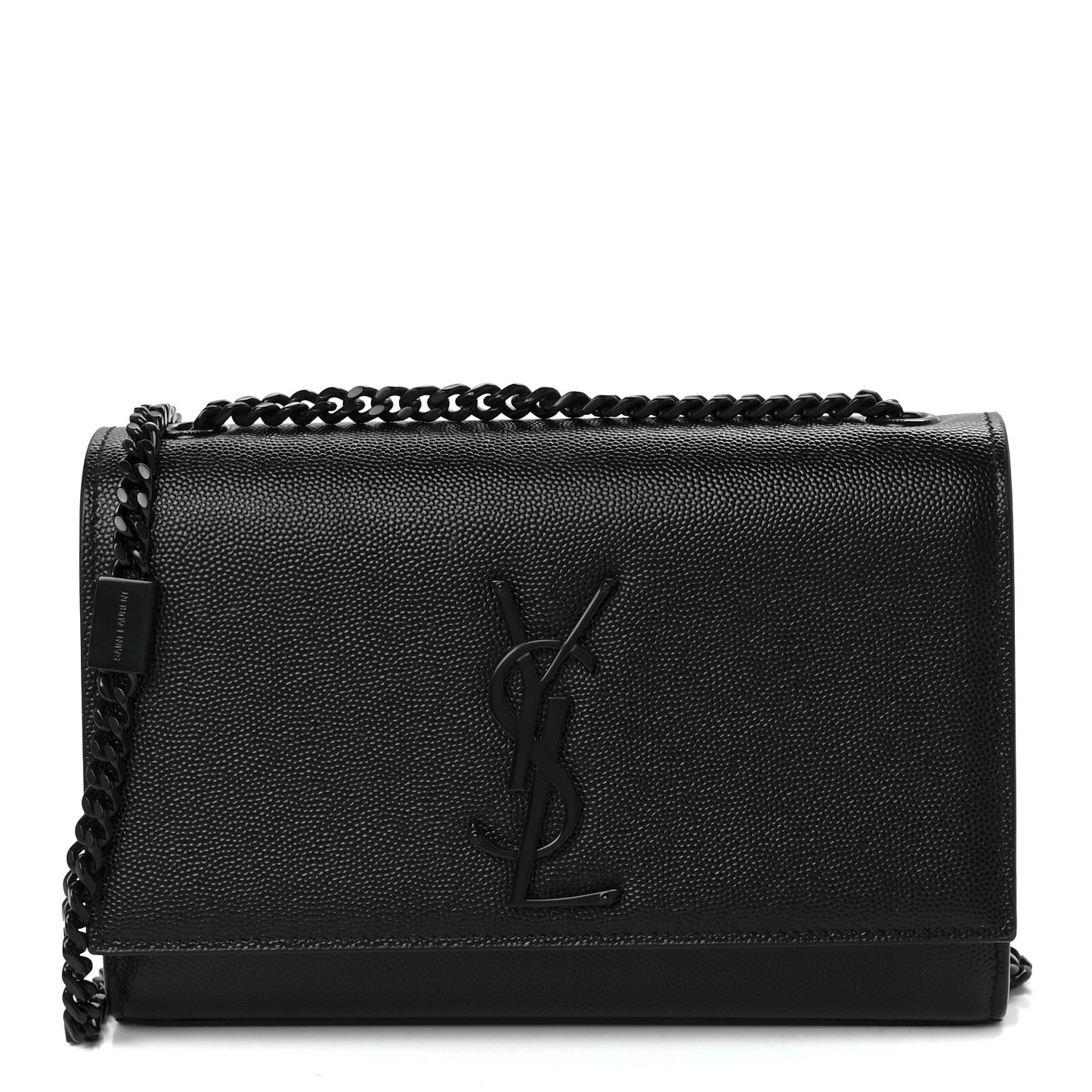 Grain De Poudre Small Monogram Kate Satchel Black
