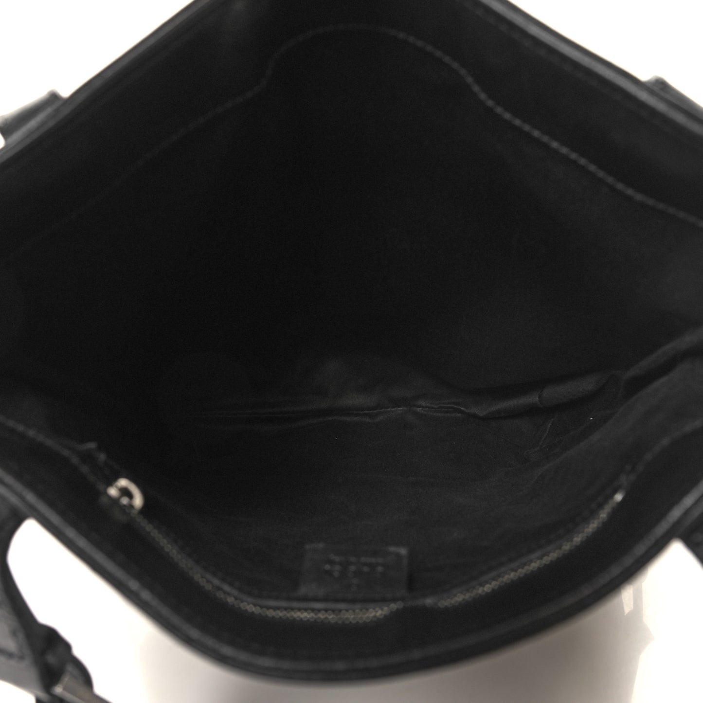 Monogram Calfskin Tote Black