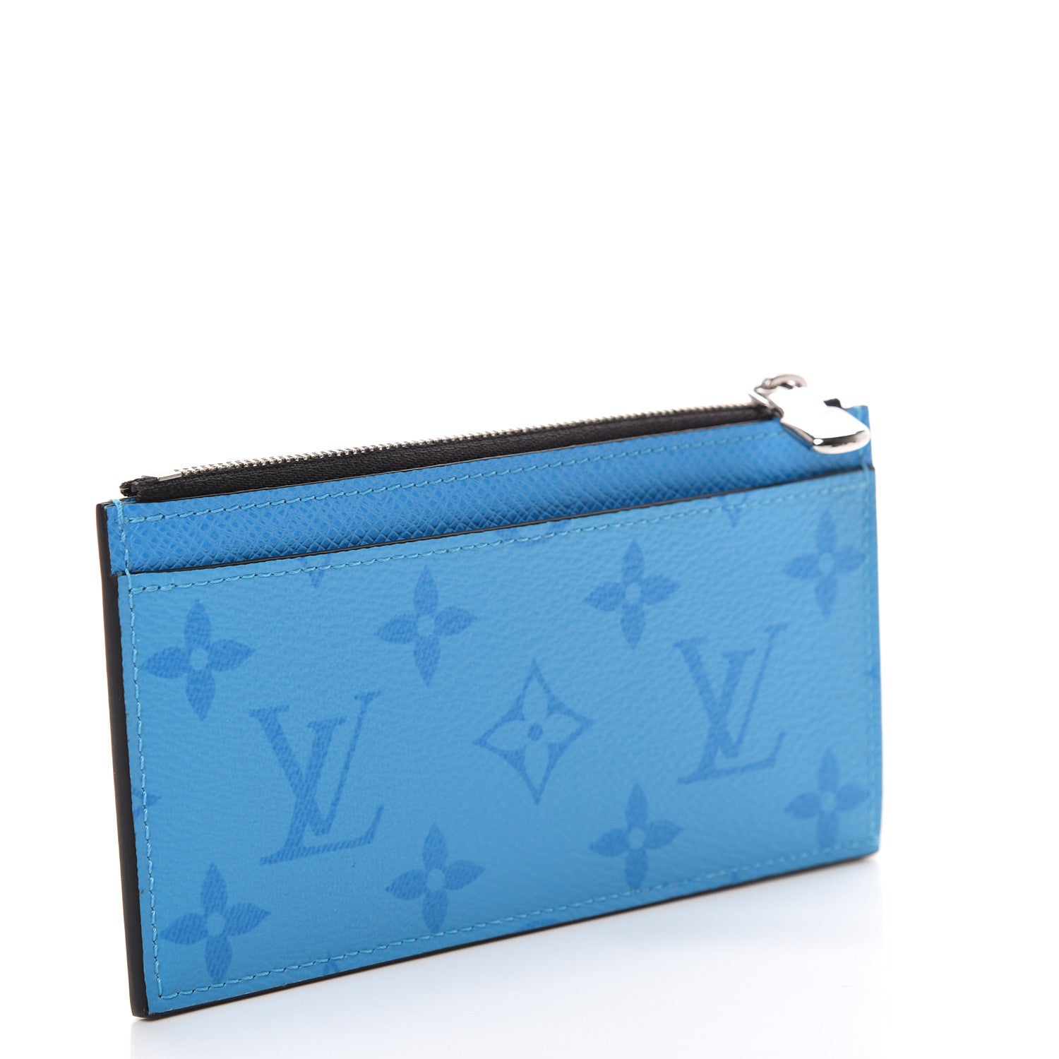 Louis Vuitton Taigarama Coin Card Holder Blue Lagoon 2 of 6