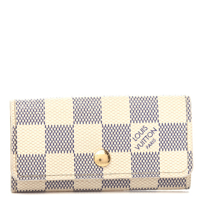 Louis Vuitton Damier Azur Multicles 4 Key Holder 1 of 7