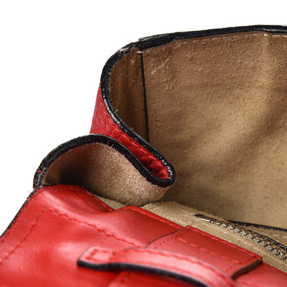 Proenza Schouler Pebbled Calfskin PS Courier Backpack Red 9 of 11