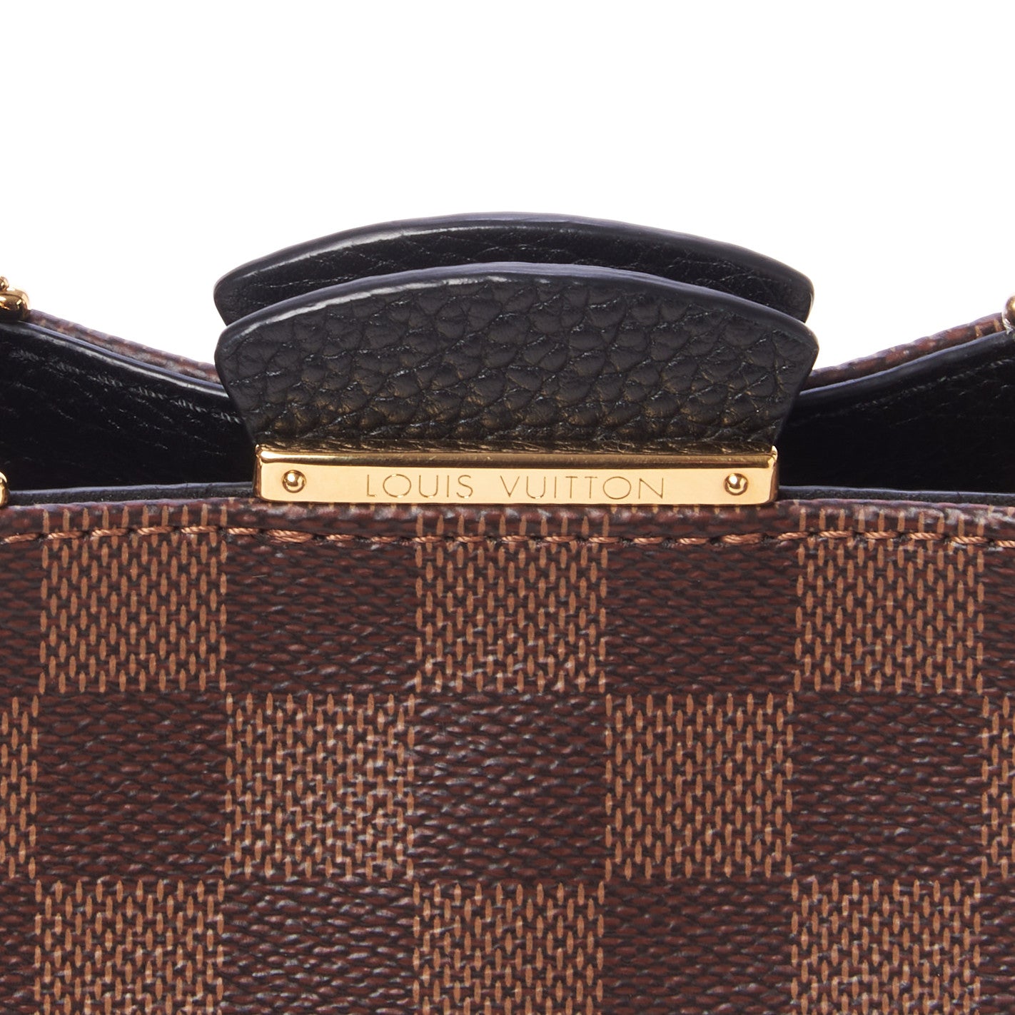 Damier Ebene Cuir Taurillon Brittany Black