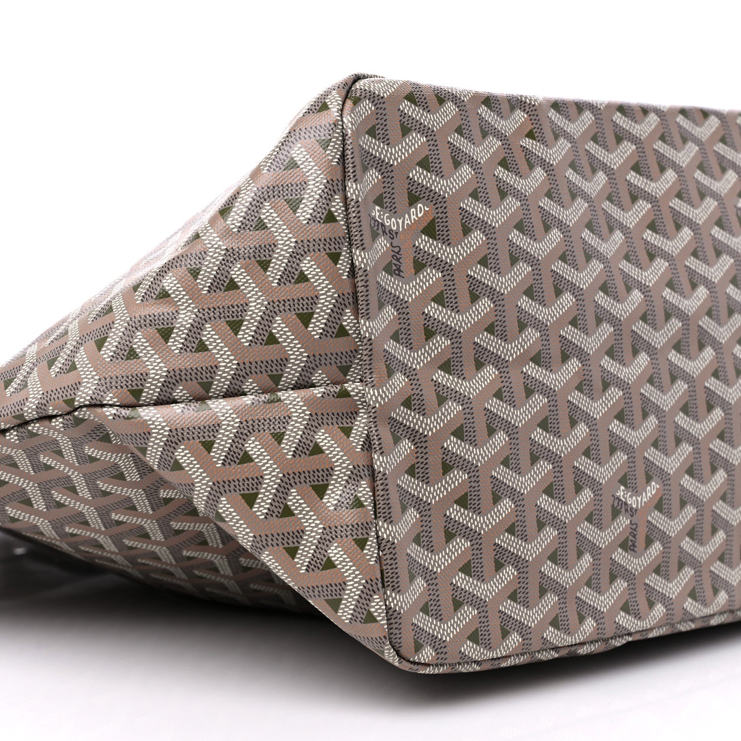 Goyard Goyardine Saint Louis Claire Voie GM Khaki 8 of 10