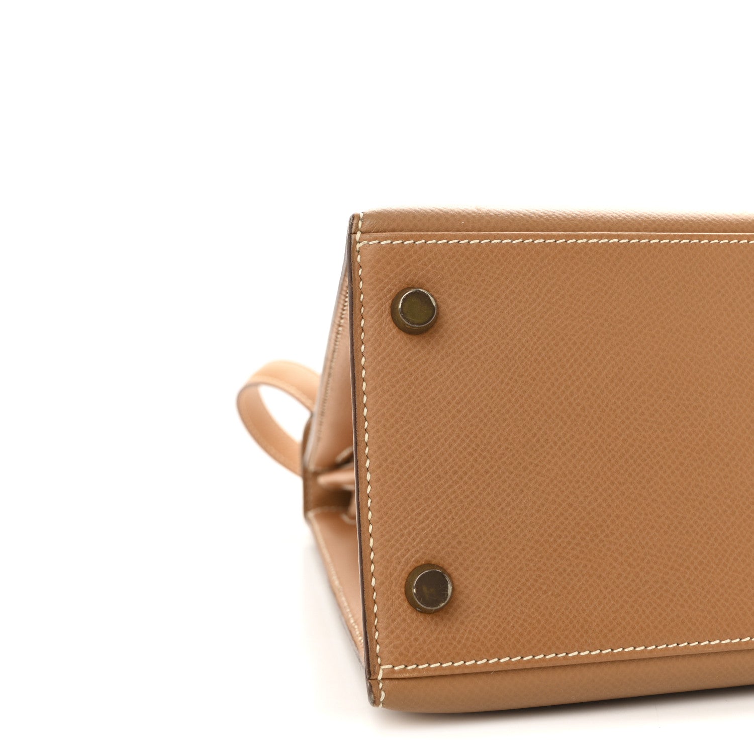 Hermes Courchevel Kelly Sellier 28 Tabac Camel 9 of 10