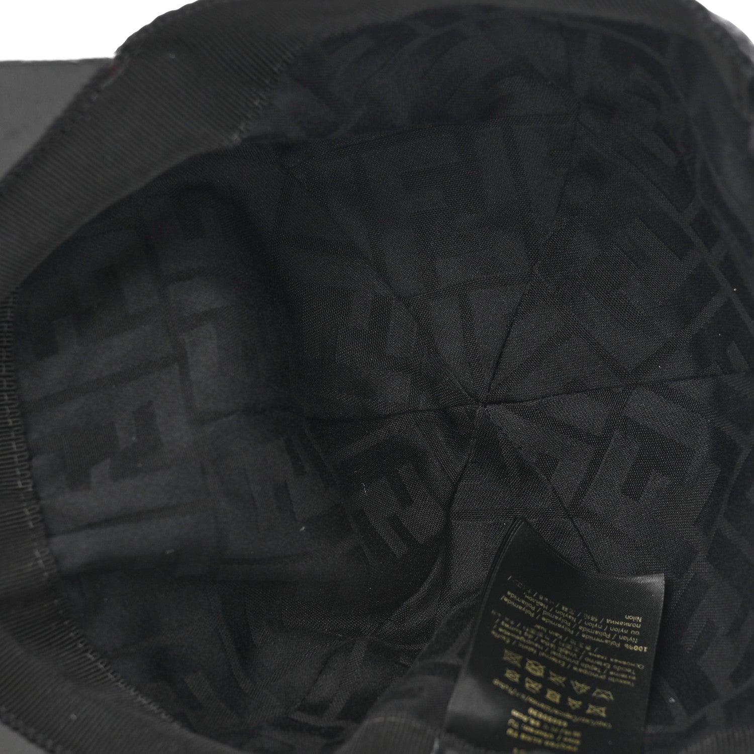 Fendi Jacquard FF Baseball Hat Black 1677887 – FASHIONPHILE