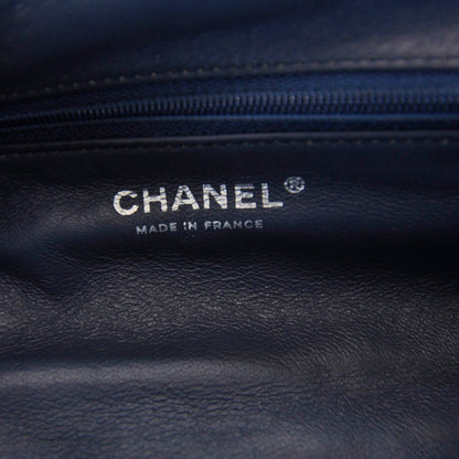 Chanel Caviar Quilted Timeless Clutch Blue 9 of 11