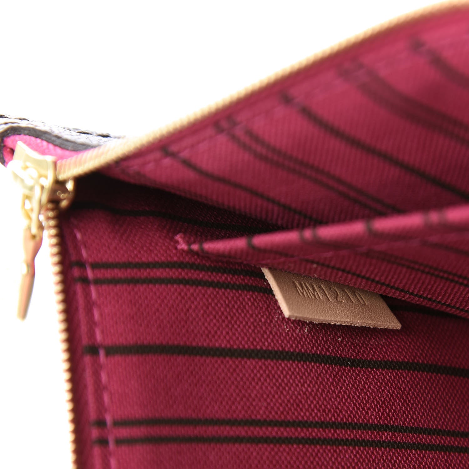 Louis Vuitton Monogram Neverfull MM GM Pochette Pivoine 9 of 10