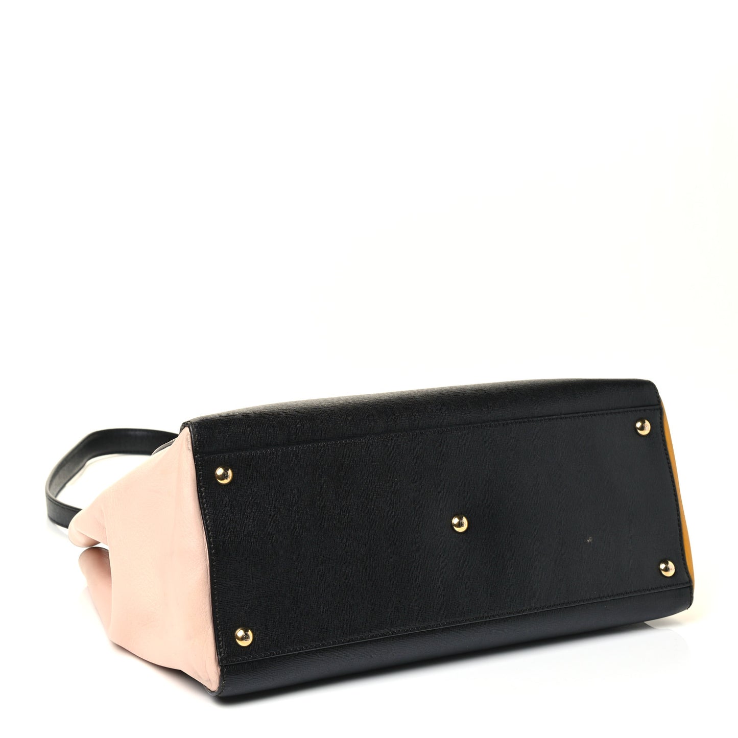 Vitello Elite Bi-Color Regular 2Jours Tote Black