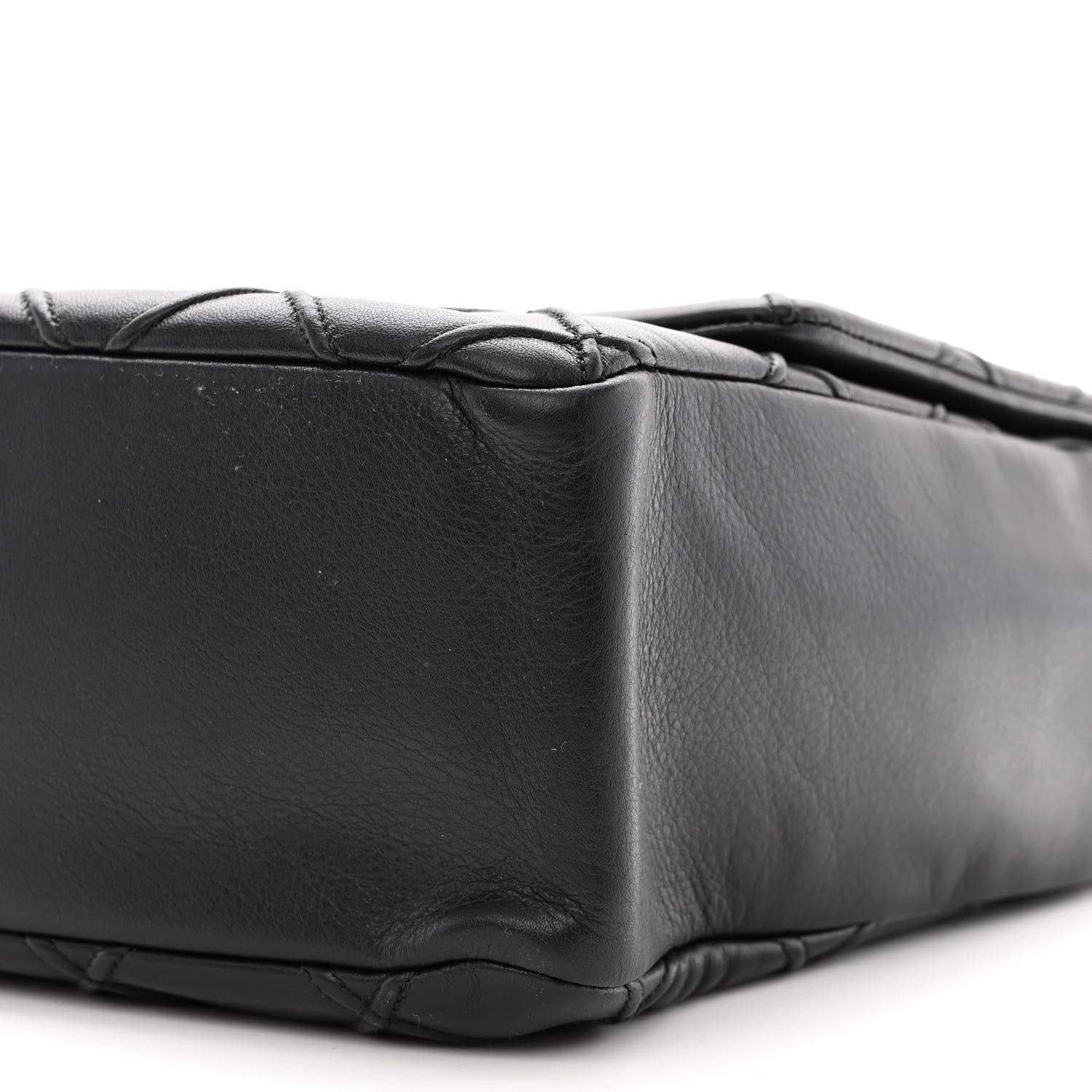 Chanel Calfskin Diamond Debossed Large Cosmos Flap Black 10 of 10