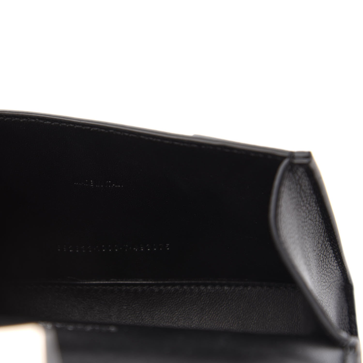 Balenciaga Grained Calfskin Hourglass Top Handle Bag XS Black 9 of 10