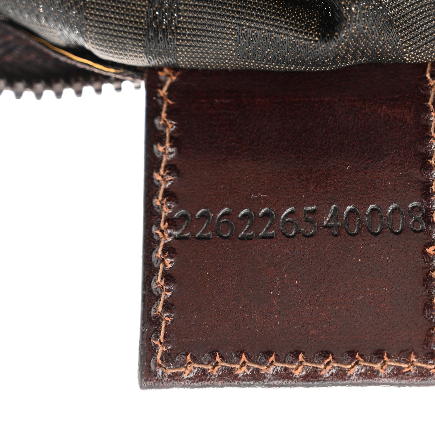 Zucca Mini Pochette Tobacco