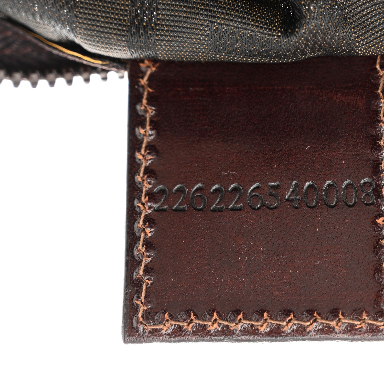 Fendi Zucca Mini Pochette Tobacco 7 of 10