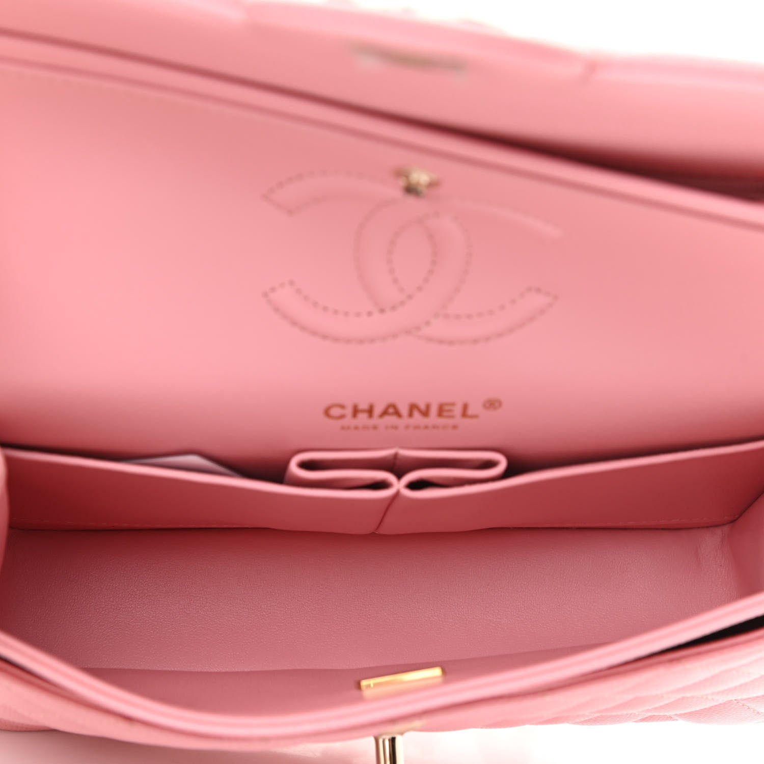 Chanel Caviar Quilted Small Double Flap Pink 5 of 11
