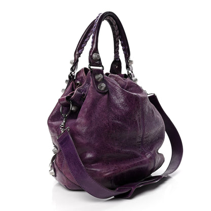 Balenciaga Agneau Giant 21 Silver Hardware Pompon Raisin 2 of 4