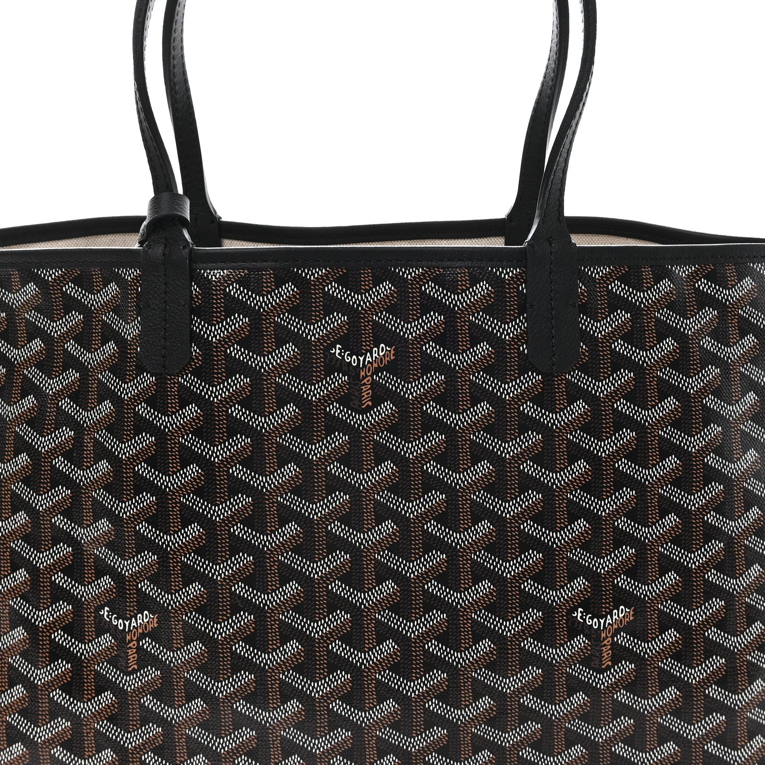 Goyard Goyardine Saint Louis PM Black 9 of 11