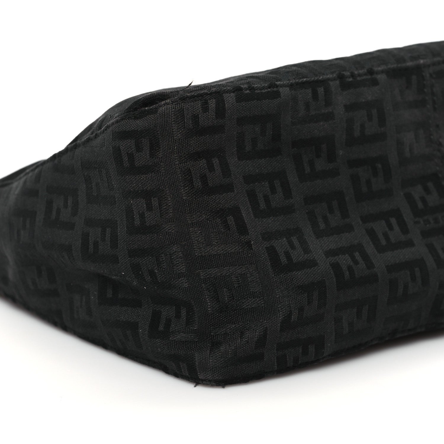 Fendi Zucchino Mini Pochette Black 8 of 10