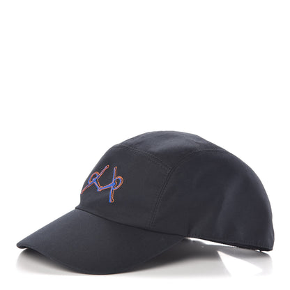 Hermes Cotton Cap 57 Black 1 of 10