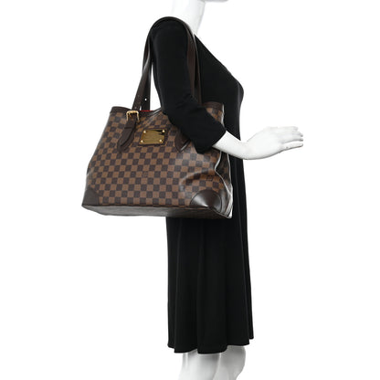 Louis Vuitton LOUIS VUITTON Damier Ebene Hampstead MM 2 of 10