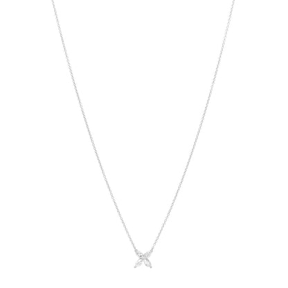 Tiffany Platinum Diamond Medium Victoria Necklace 1 of 6