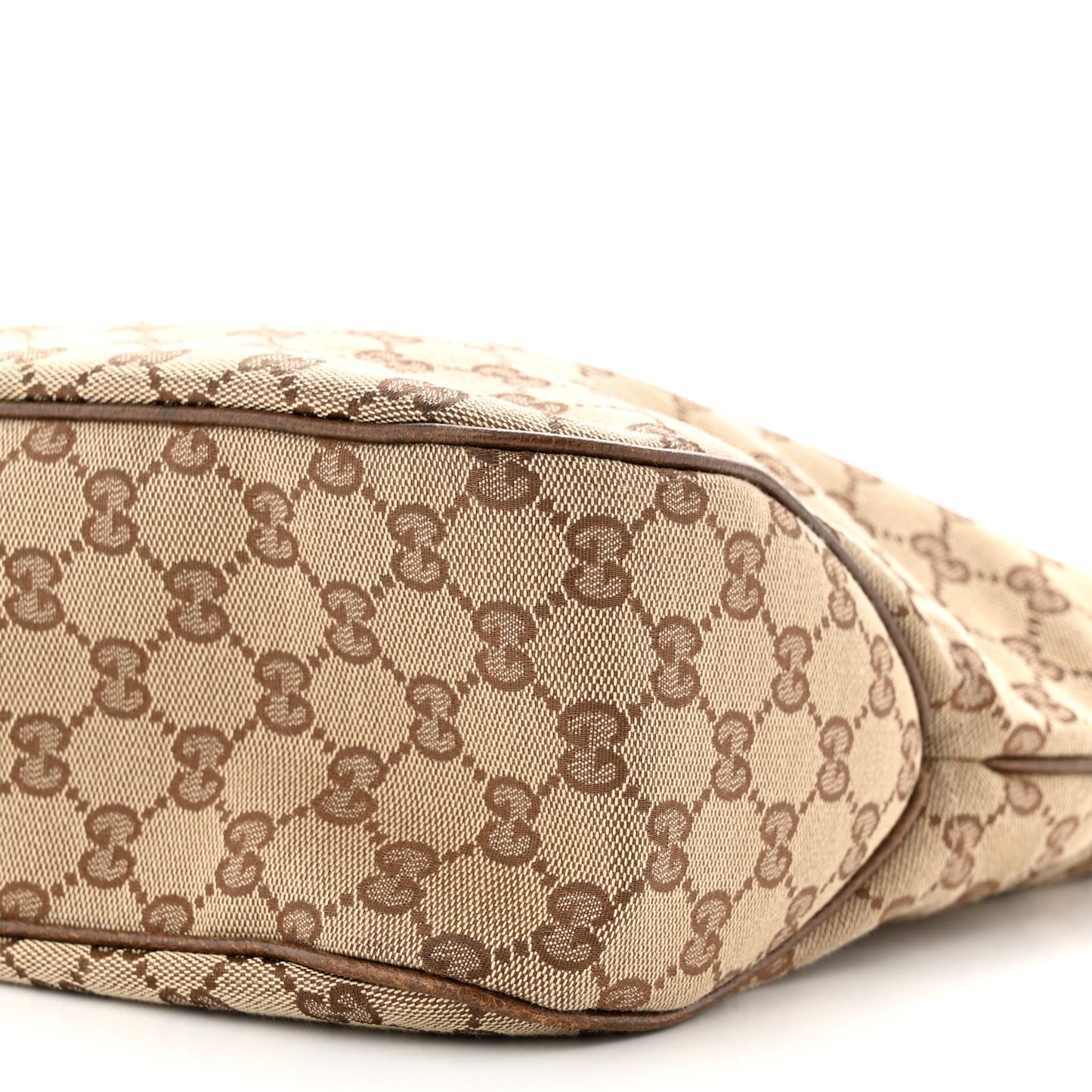 Monogram Piston Lock Tote Brown