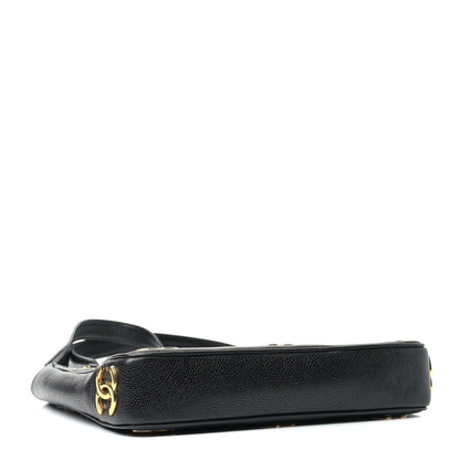 Chanel Caviar CC Shoulder Bag Black 3 of 4