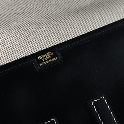 Hermes Box Jige PM Clutch Black 6 of 7