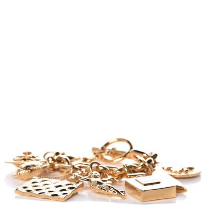 Chanel Precious Symbols Charm Bracelet Gold 1 of 5