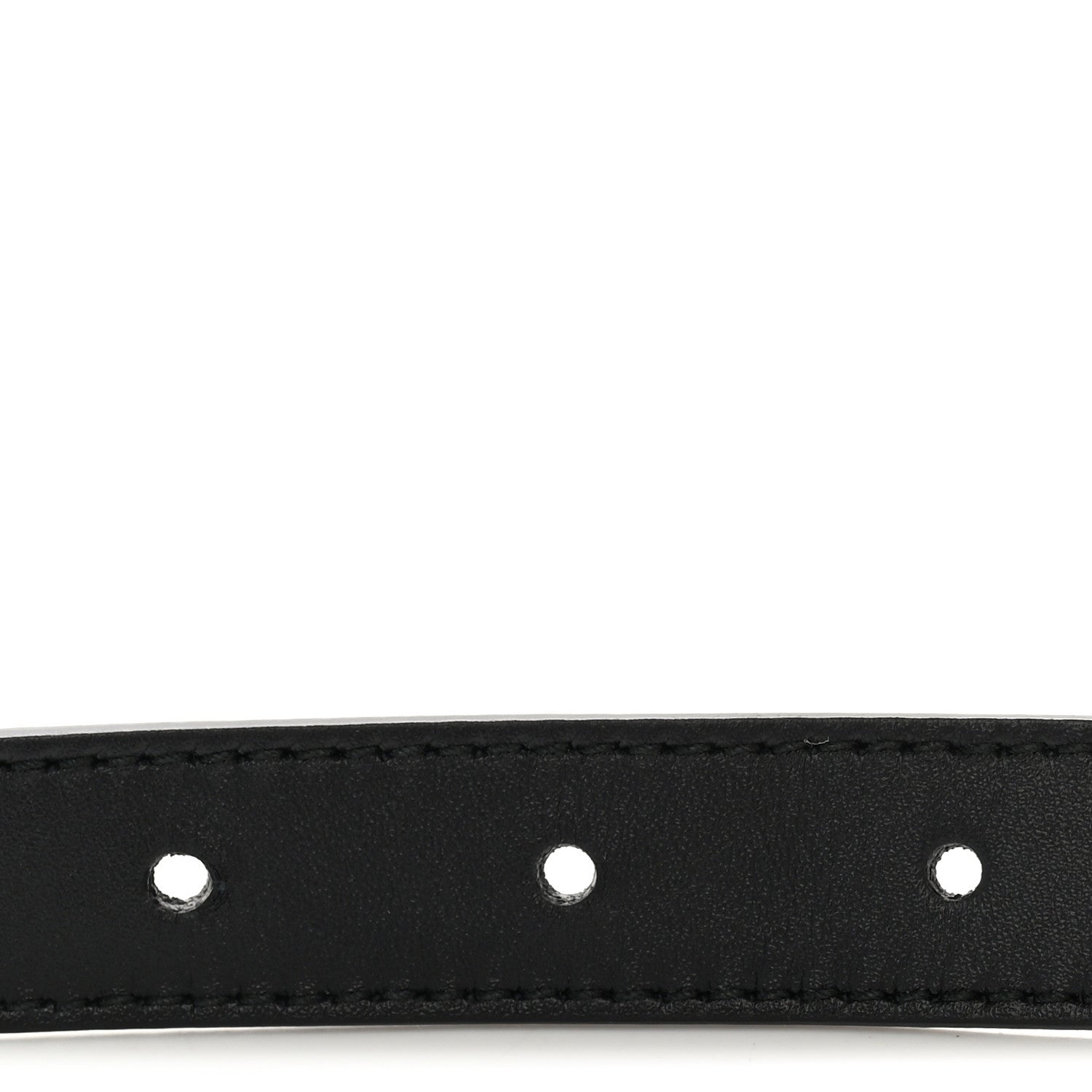 Gucci Calfskin Double G 20mm Belt 85 34 Black 5 of 5